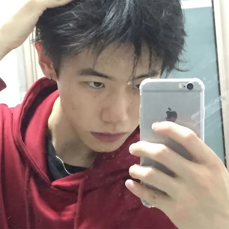メンズピアス モダン フープ ピアス