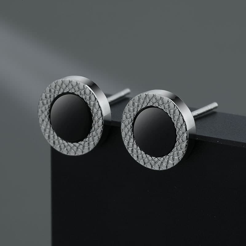 メンズピアス 月影円輪ピアス