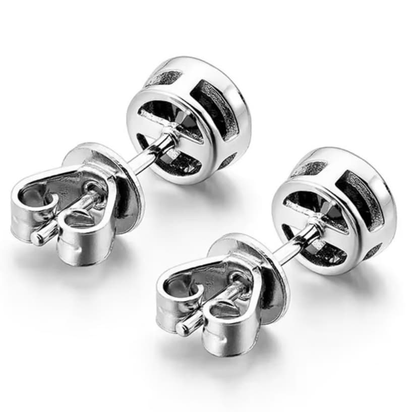 メンズピアス 上品な輝き クリスタルジュエリーピアス