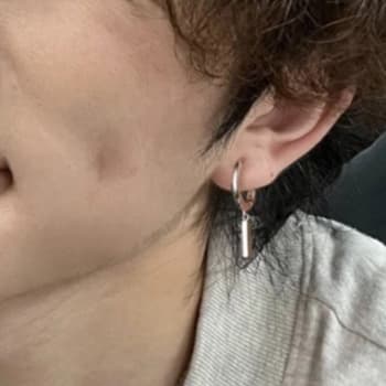 メンズピアス シンプル棒デザインピアス