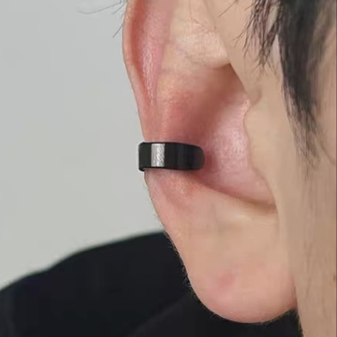 メンズピアス イヤーカフ シンプル無孔イヤーカフ