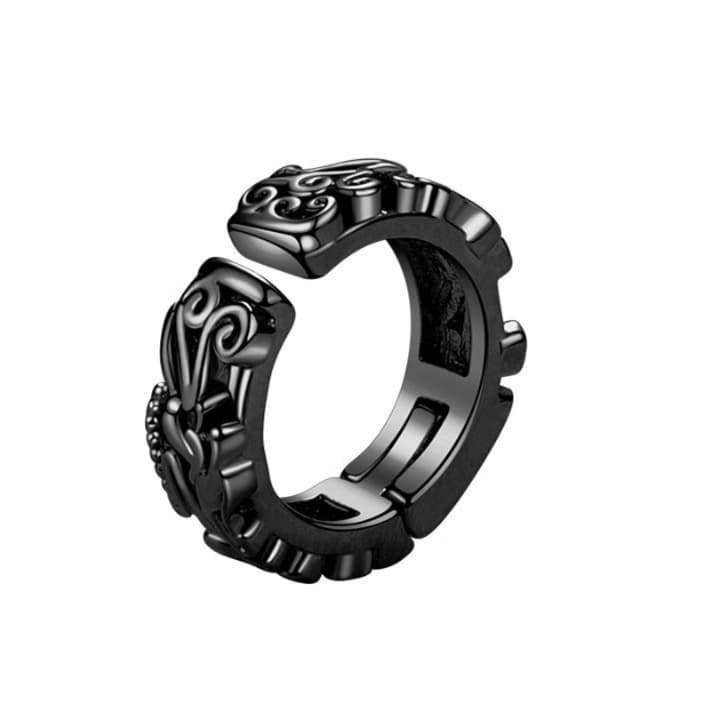 メンズピアス イヤーカフ 彫刻模様のイヤーカフ