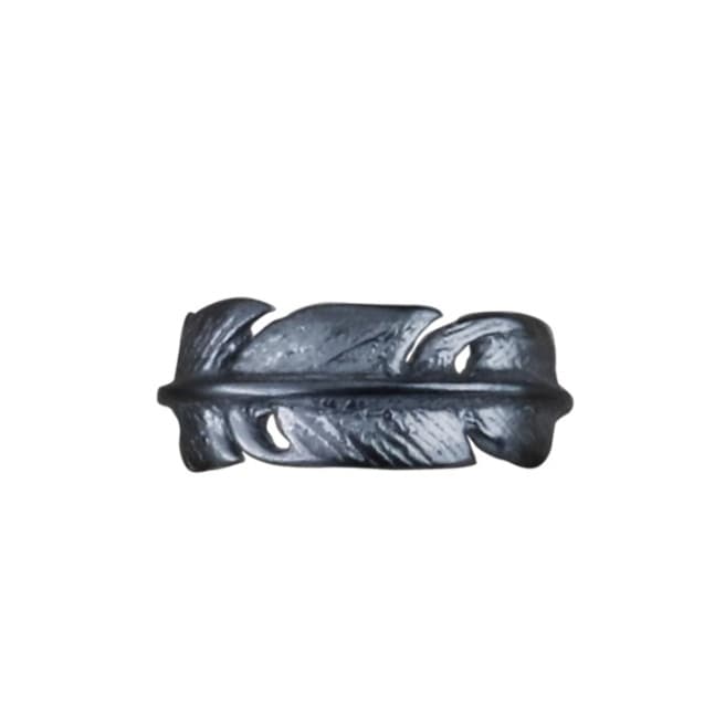メンズピアス イヤーカフ 羽根彫刻イヤーカフ
