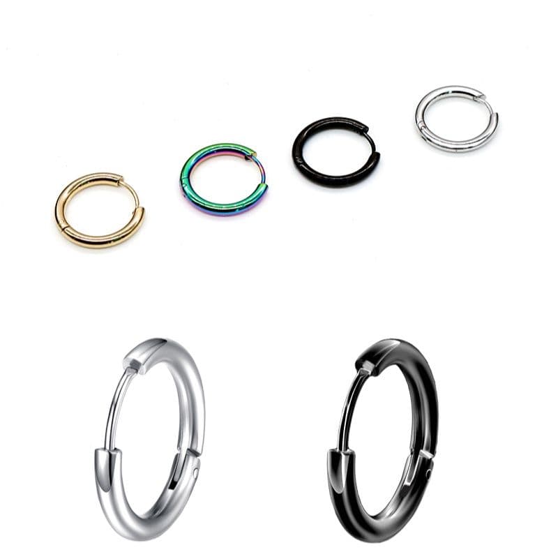 メンズピアス イヤリング シンプルリング