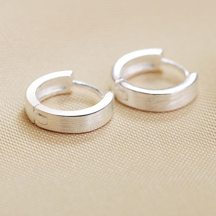 メンズピアス シンプル輪ピアス