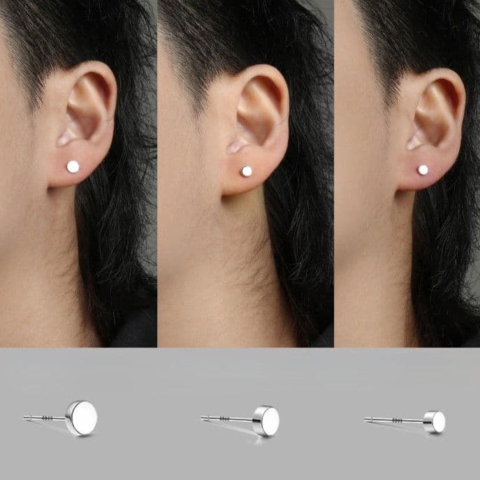 メンズピアス 極光円盤ピアス
