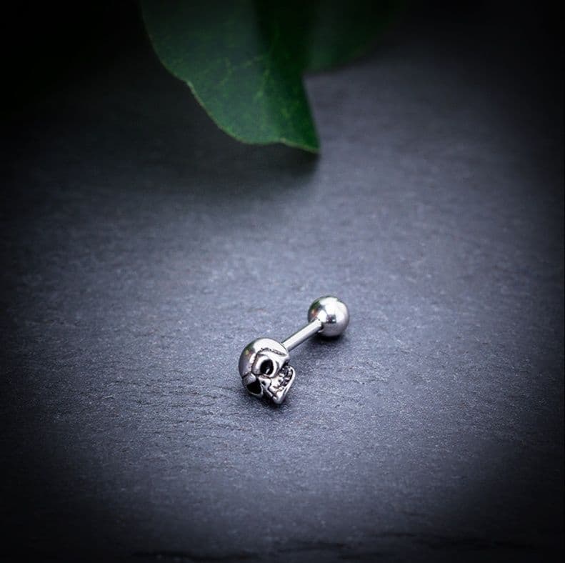 メンズピアス ミニドクロ片耳ピアス