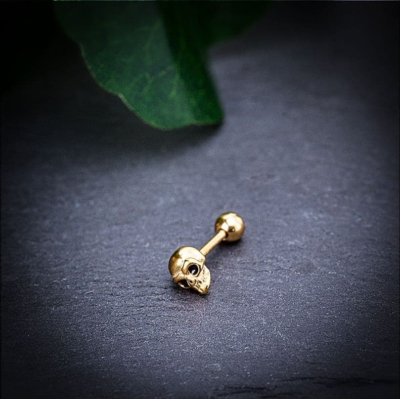 メンズピアス ミニドクロ片耳ピアス