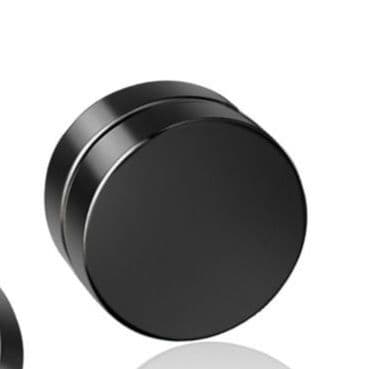 メンズピアス 円形マグネット式イヤリング無痛装着タイプ