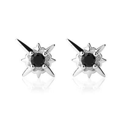 メンズピアス 北極星モチーフ シンプルスタッドピアス