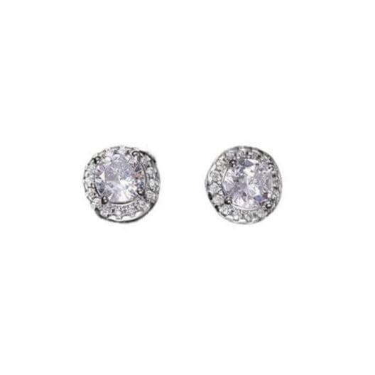 メンズピアス 煌めき クリスタル マグネットピアス