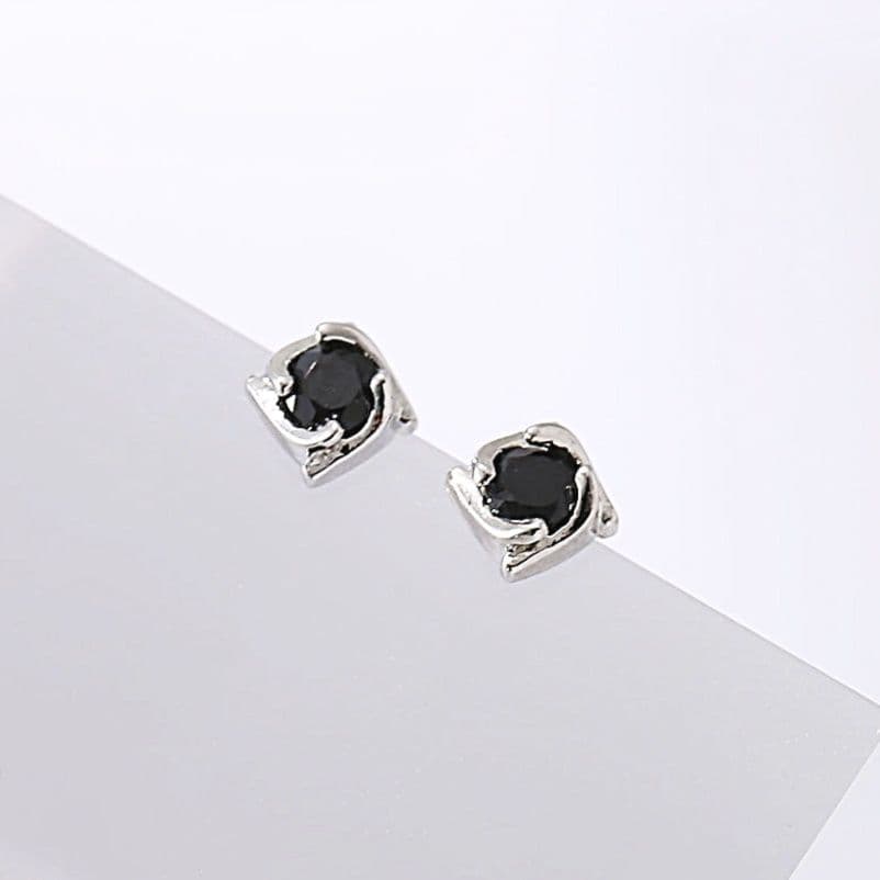 メンズピアス シンプル猫耳モチーフピアス