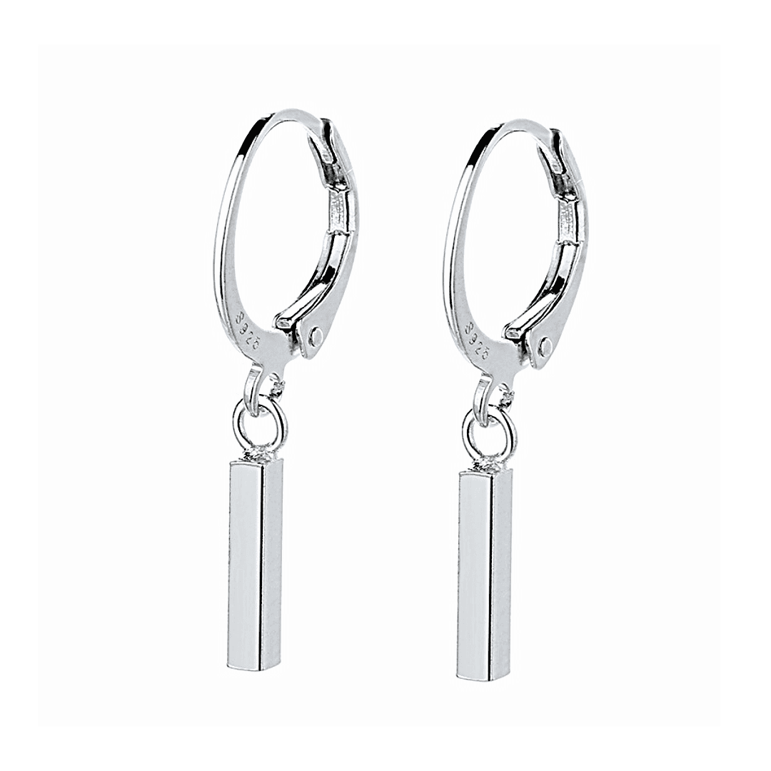 メンズピアス シンプル棒デザインピアス