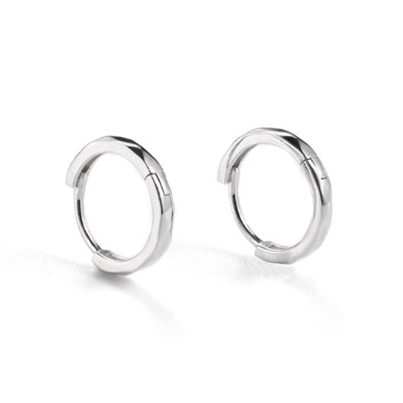 メンズピアス メンズピアス 捻れフープ 片耳ピアス