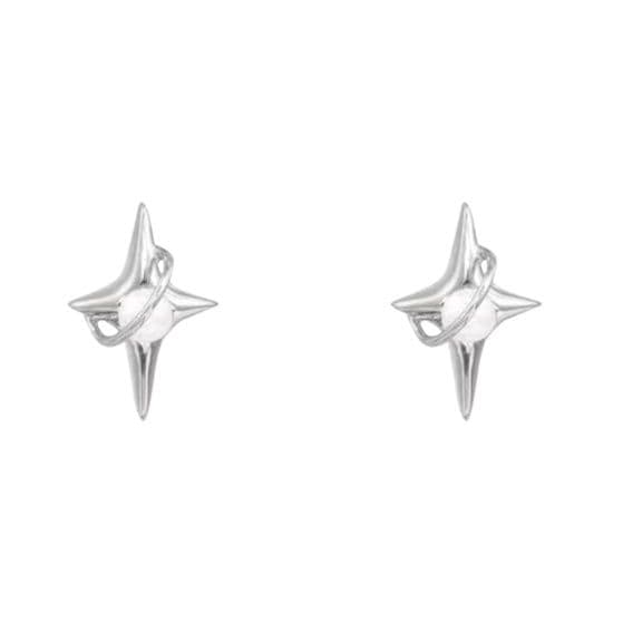 メンズピアス メンズピアス 星形ミニフープピアス