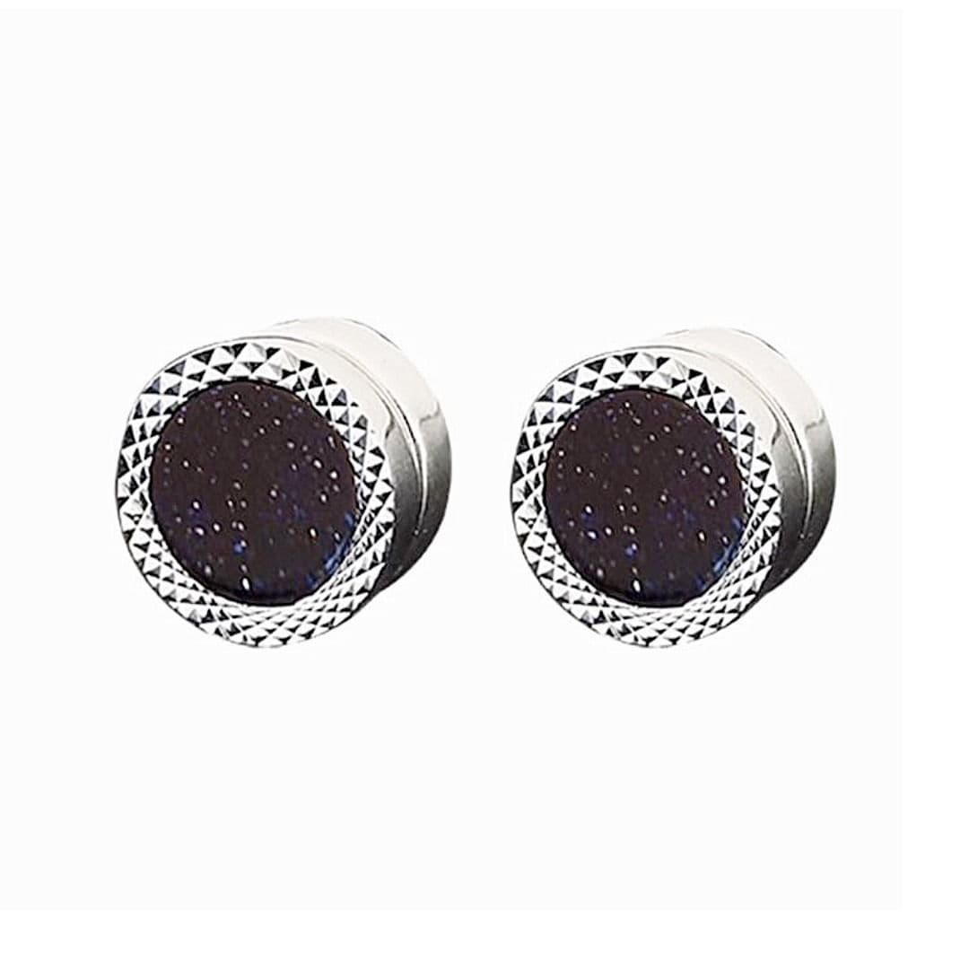 メンズピアス 宇宙輝石マグネットピアス