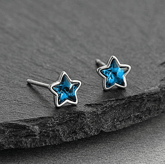 メンズピアス 星空輝き スタッドピアス