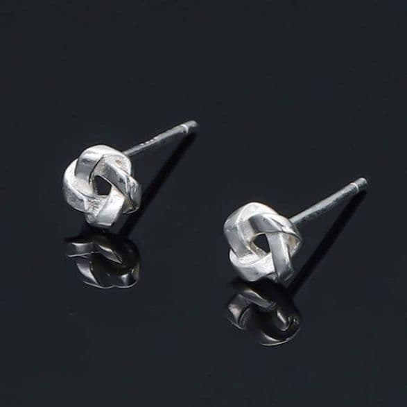 メンズピアス 結び目モチーフピアス