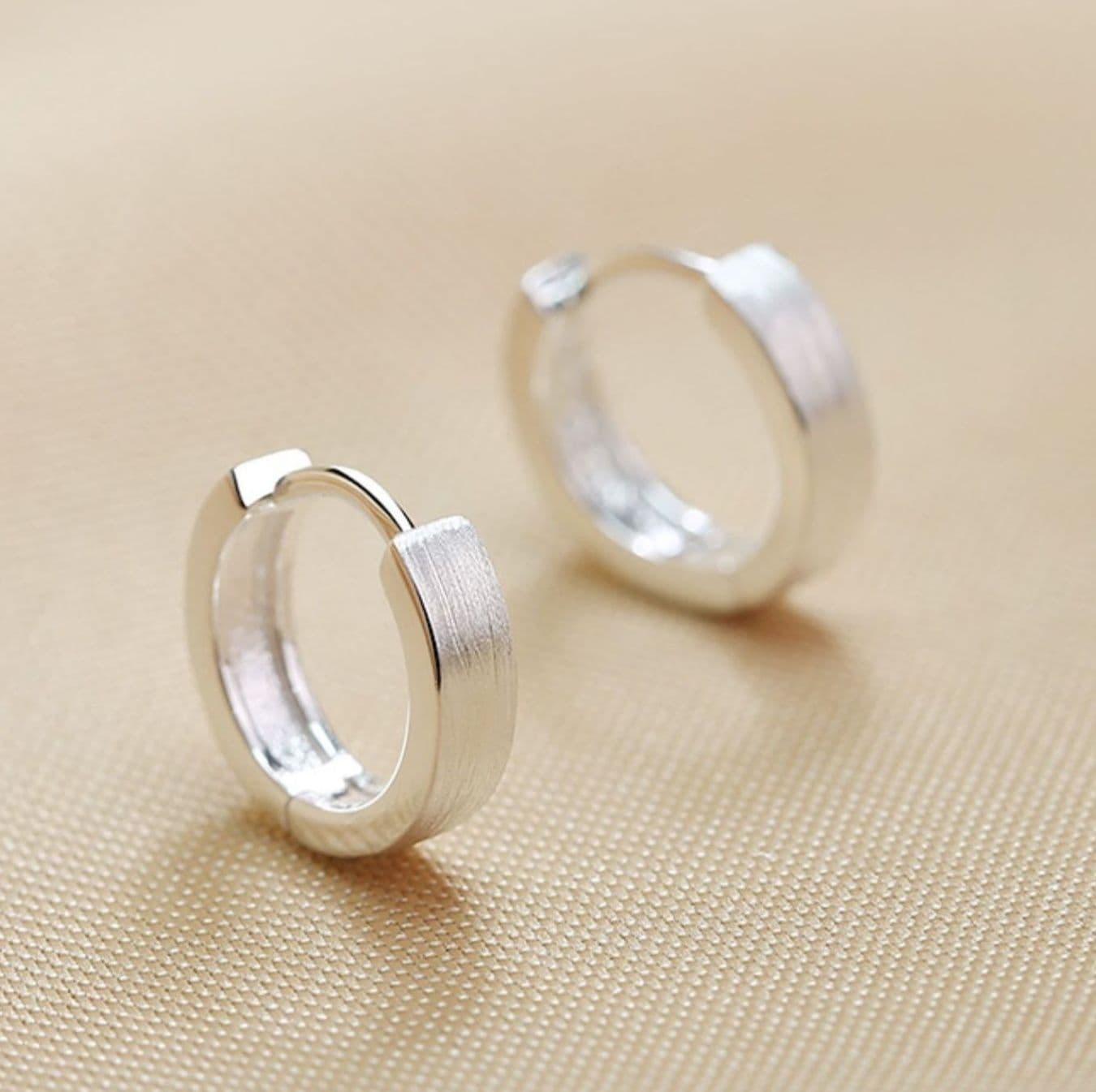 メンズピアス シンプル輪ピアス