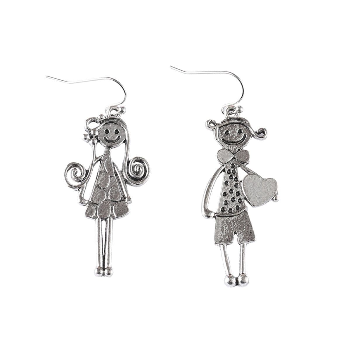 メンズピアス ペアスマイル人形ピアス