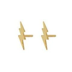 メンズピアス シルバー 稲妻ピアス メンズ ユニセックス 小ぶりアクセサリー