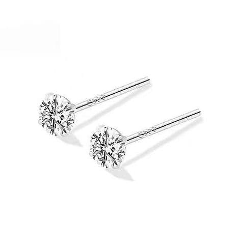 メンズピアス 純銀輝石ピアス