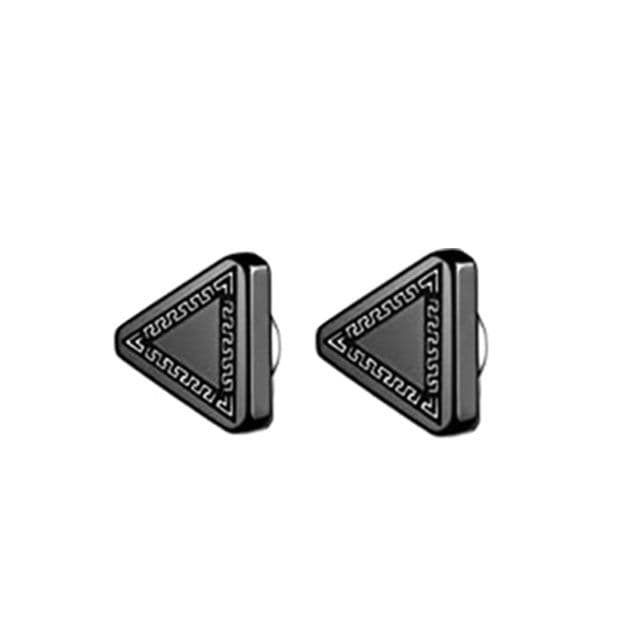 メンズピアス ローマ数字 円形マグネットピアス