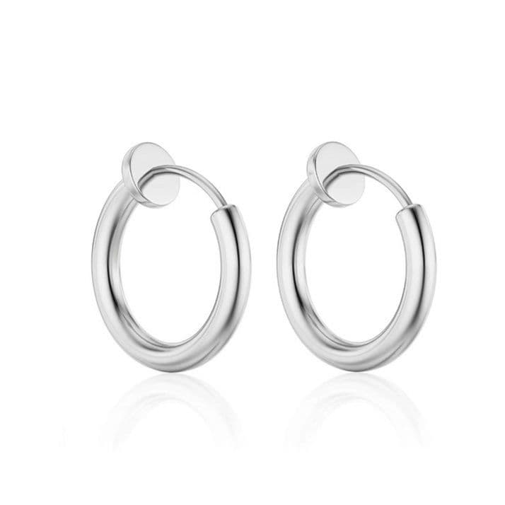 メンズピアス 滑らかノンホールピアス