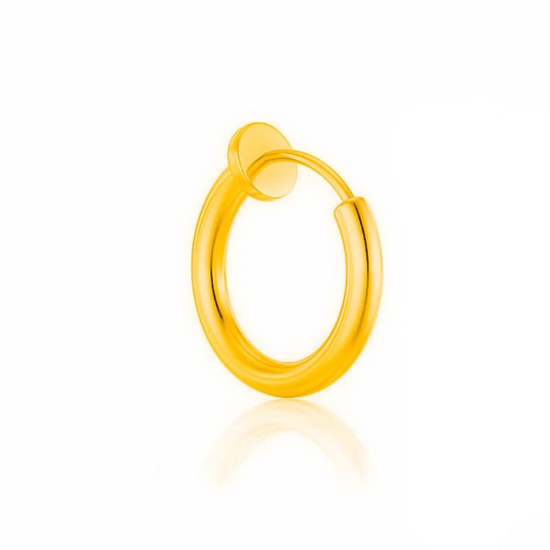 メンズピアス 滑らかノンホールピアス