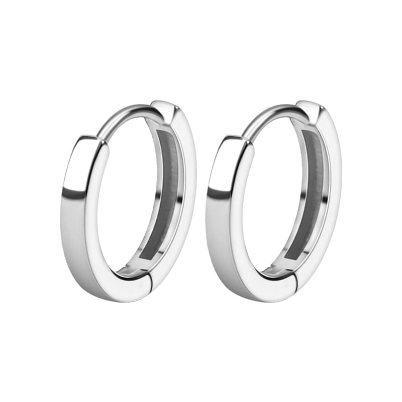 メンズピアス シンプル輪付きピアス