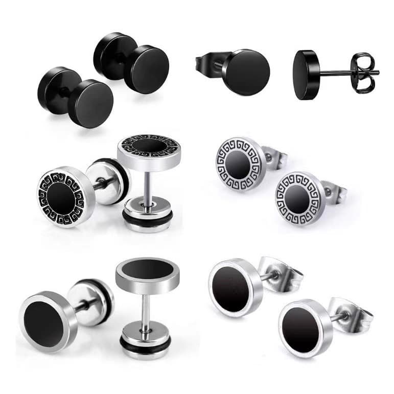 メンズピアス モダンスタイルピアス８種セット