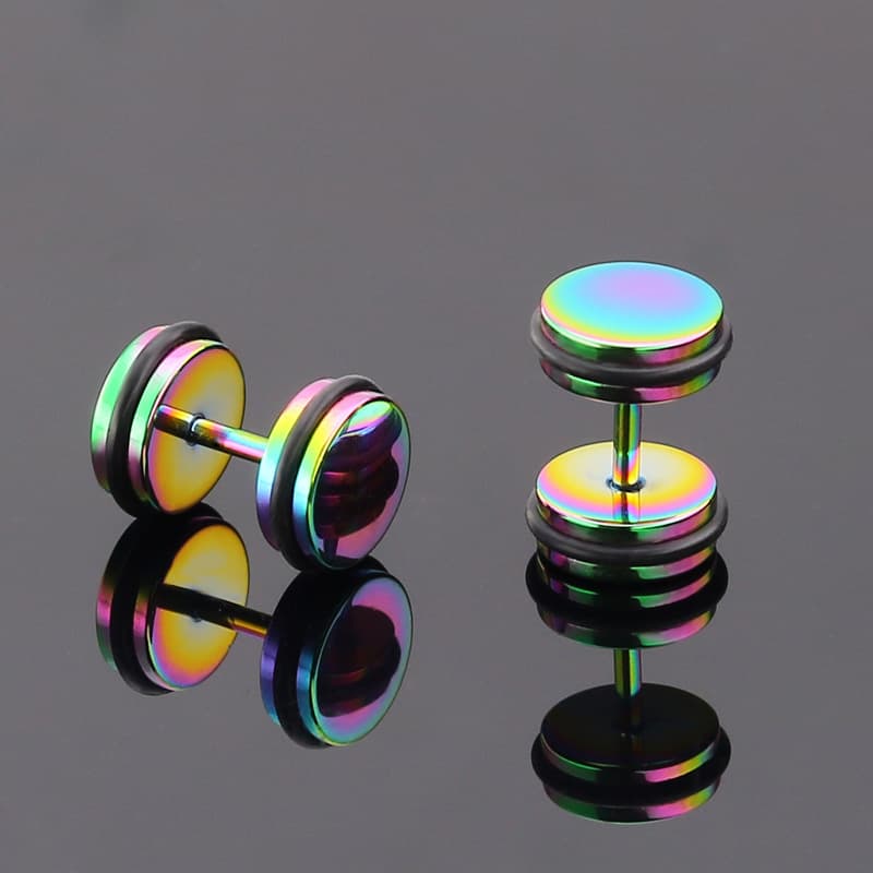 メンズピアス シンプル輝き チタンピアス