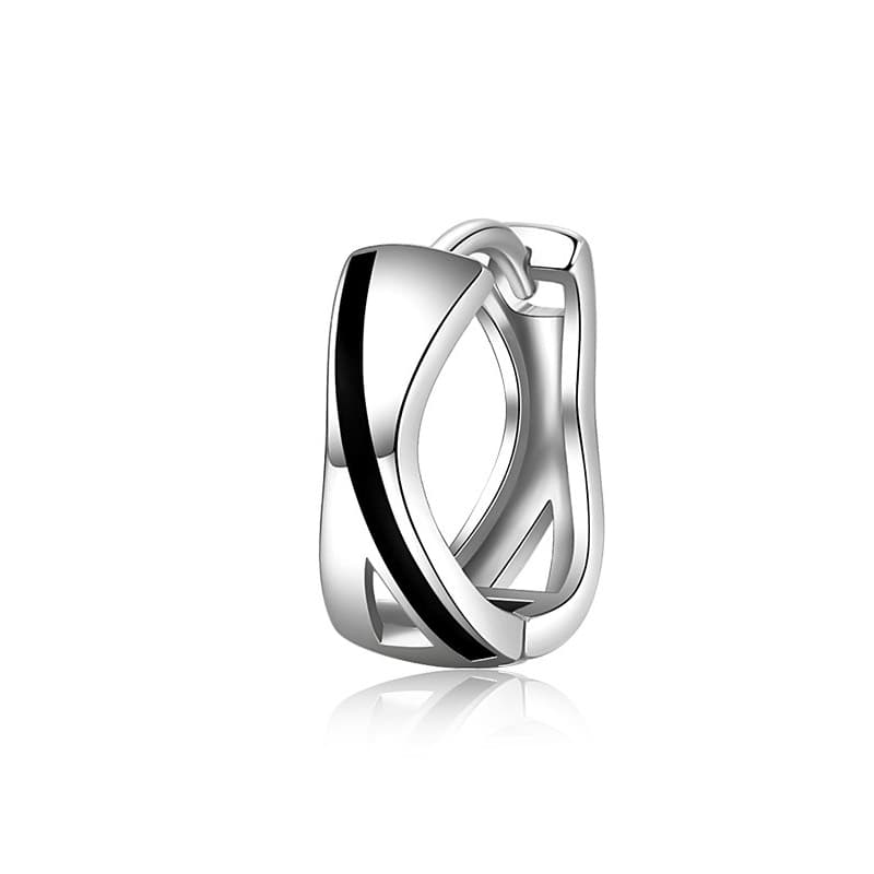 メンズピアス モダン フープ ピアス