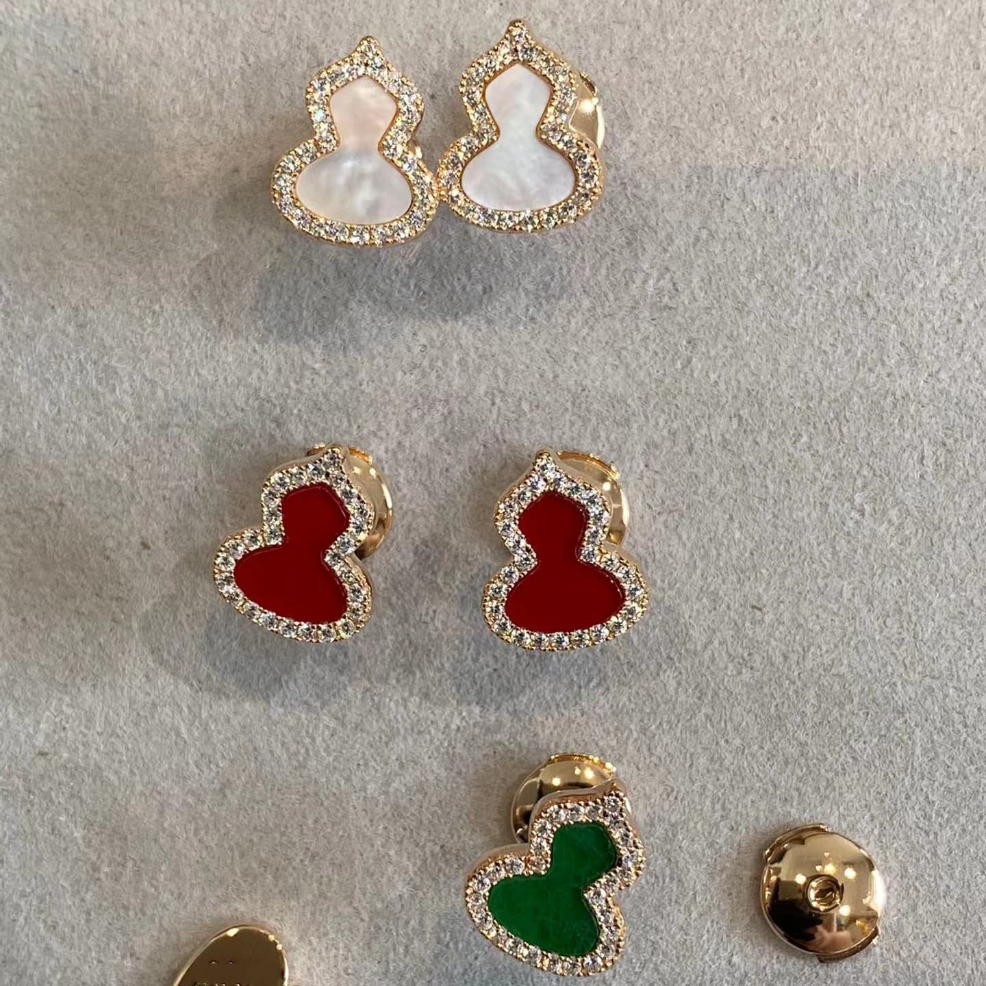 メンズピアス 煌めき上品ゴージャスピアス