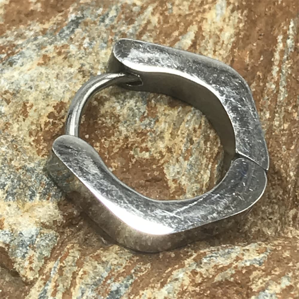 メンズピアス イージーフープピアス