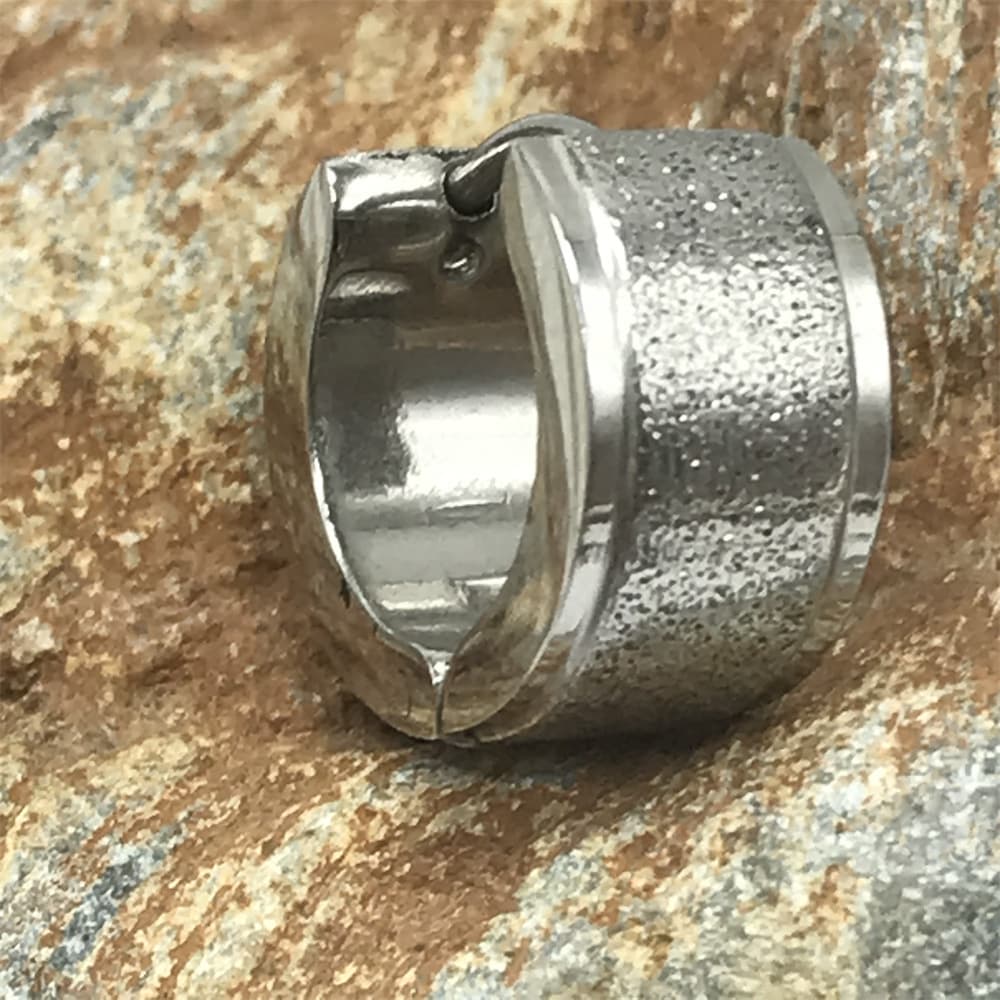 メンズピアス イージーフープピアス