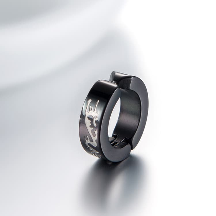メンズピアス シンプル輝きイヤリング