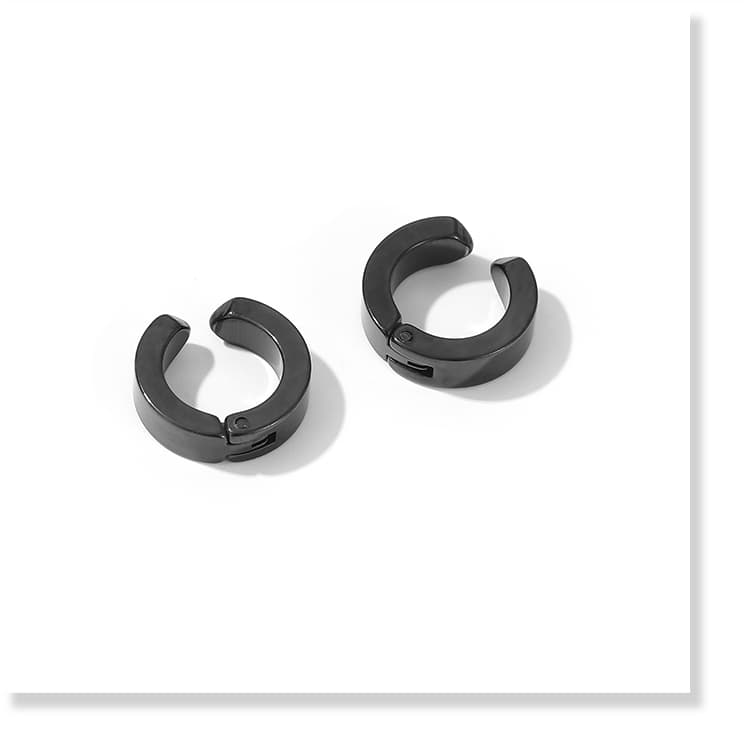 メンズピアス シンプル フープピアス 両耳用