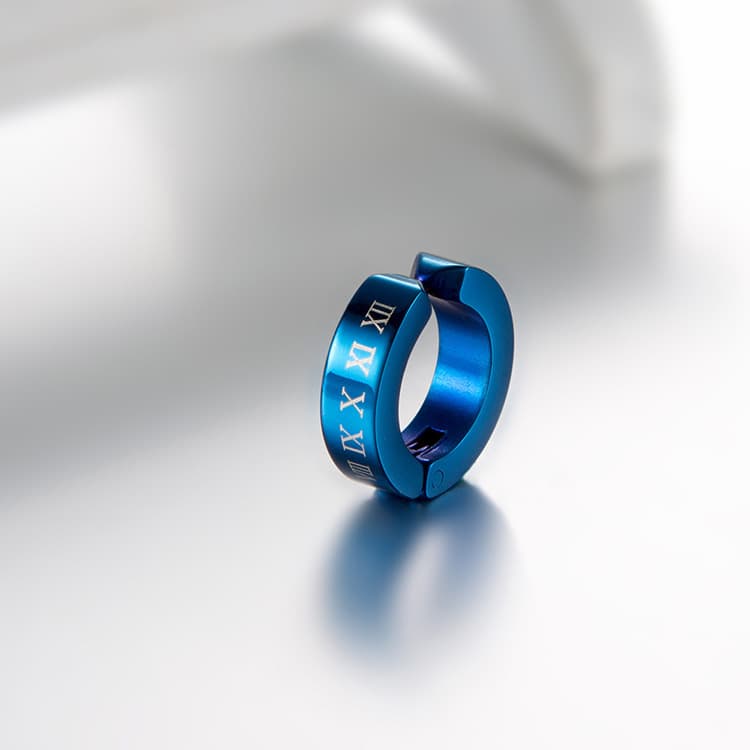 メンズピアス シンプル輝きイヤリング