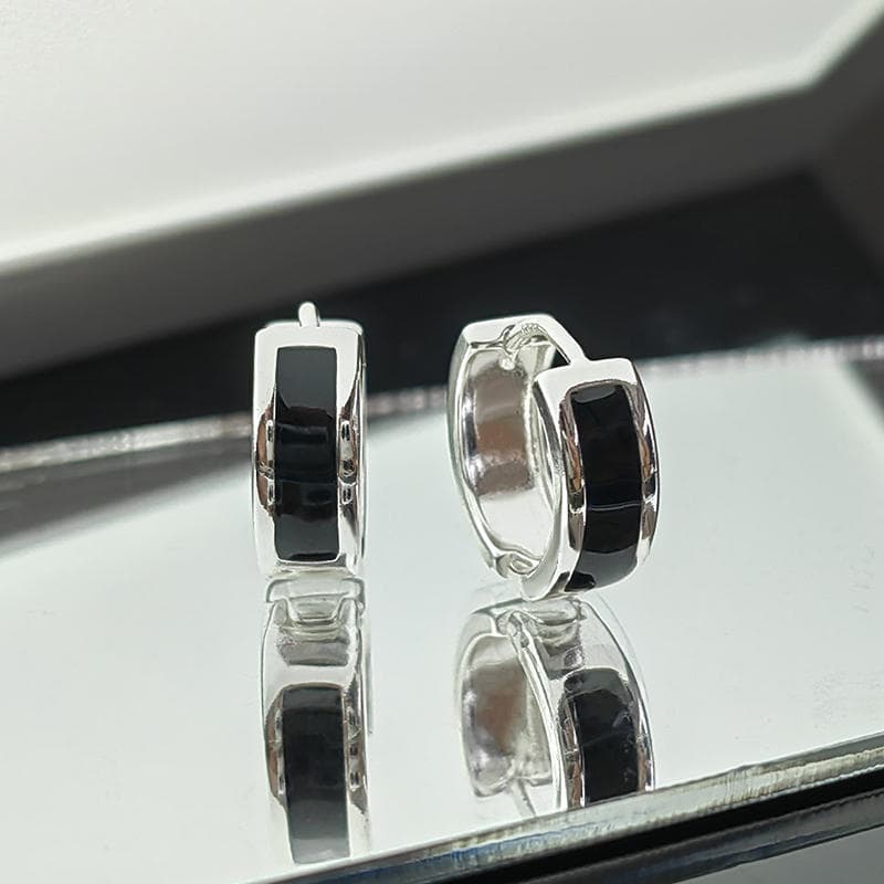 メンズピアス シンプル フープ ピアス