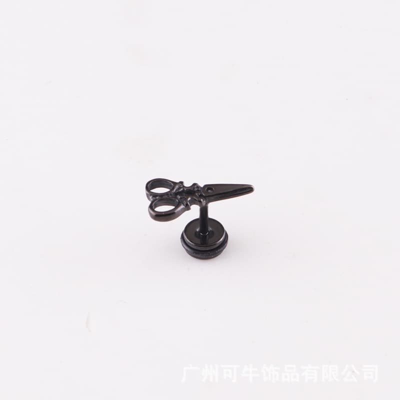 メンズピアス はさみモチーフピアス