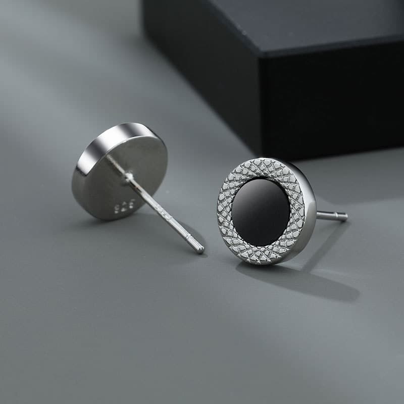 メンズピアス 月影円輪ピアス