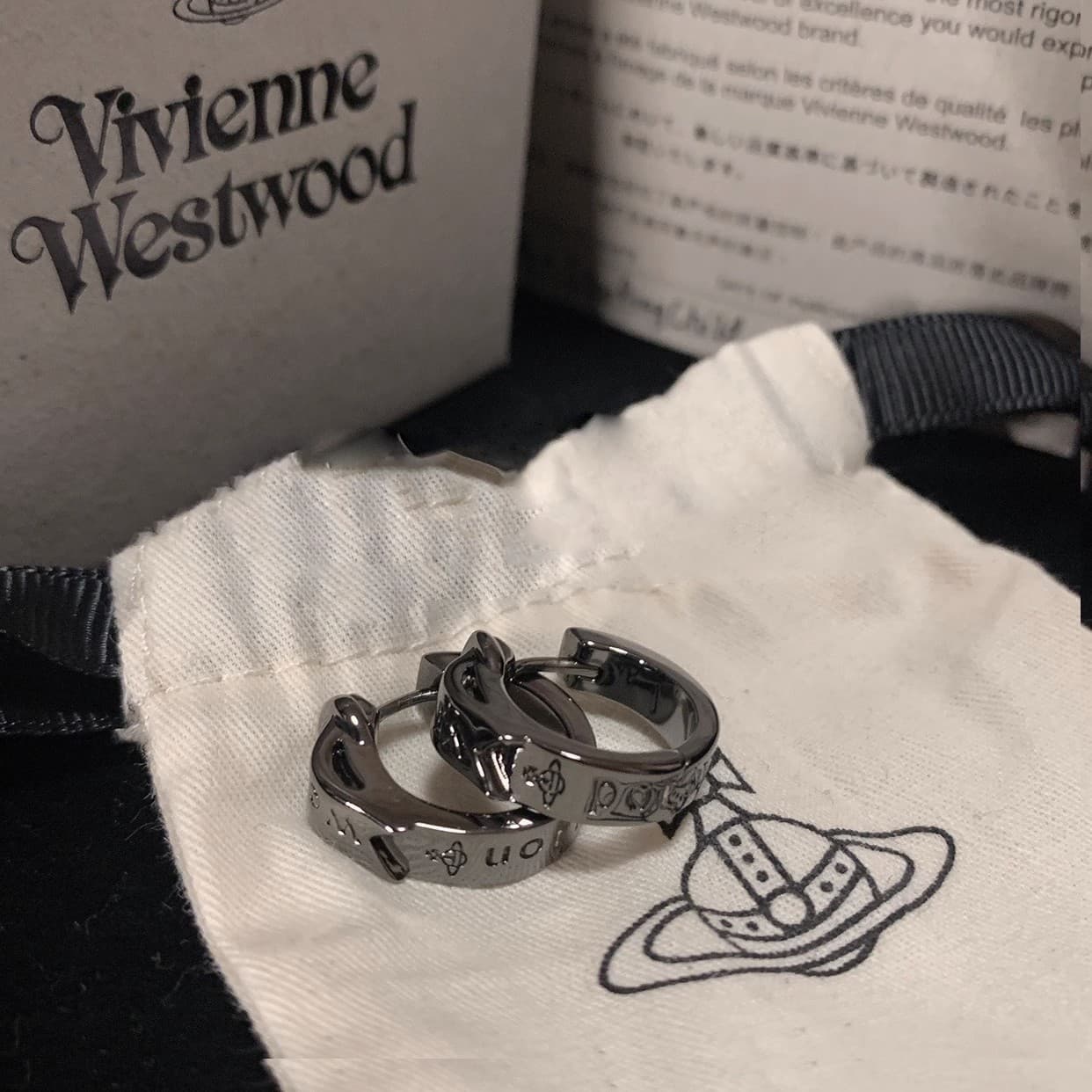 メンズピアス ロックスタイル フープピアス