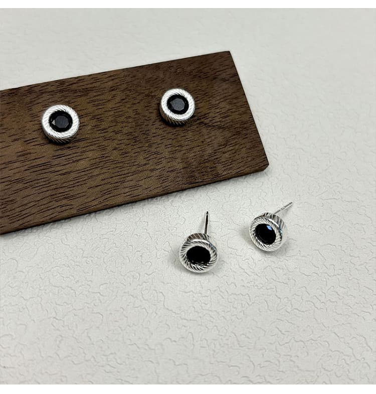 メンズピアス メンズピアス シンプル丸型スタッドピアス