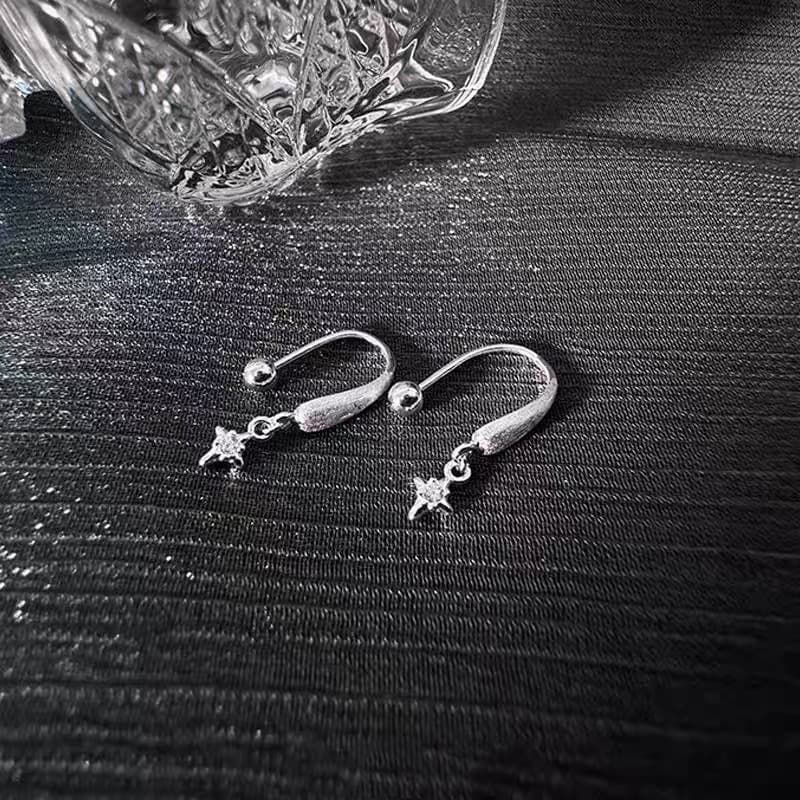 メンズピアス 小星モチーフ シンプルドロップピアス