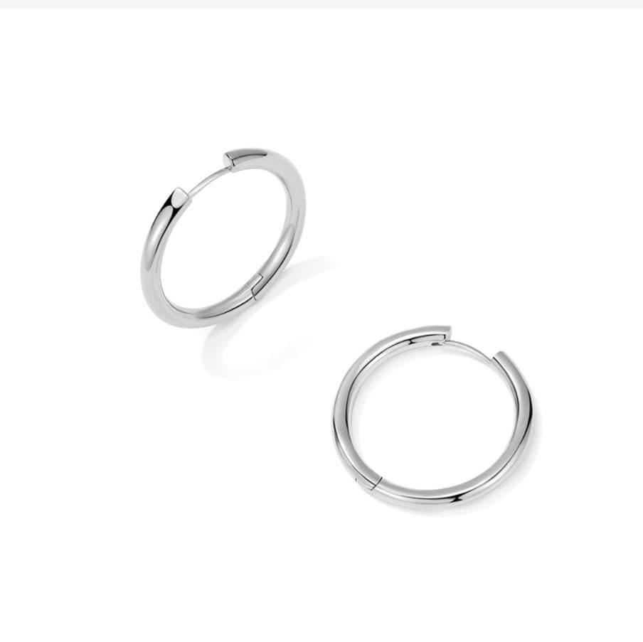 メンズピアス 医療級フープピアス 敏感肌対応