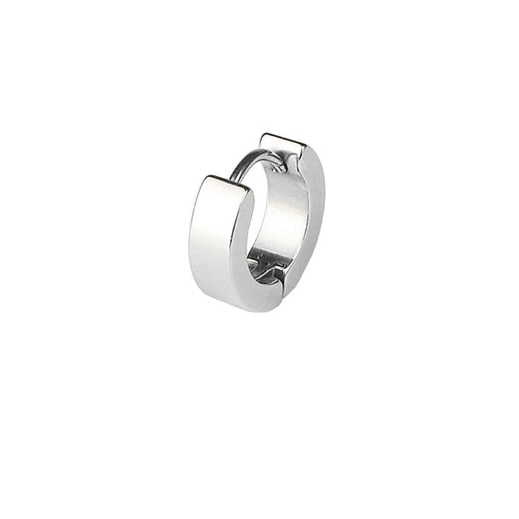 メンズピアス シンプル フープ ピアス